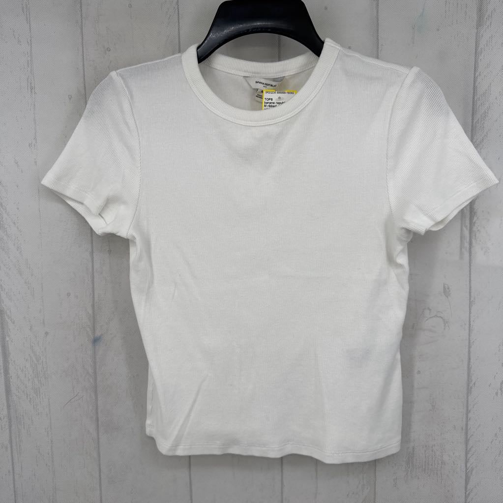 M ribbed s/s tee