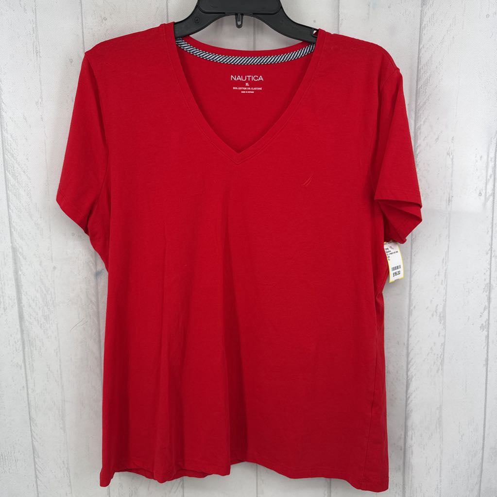XL v-neck s/s tee
