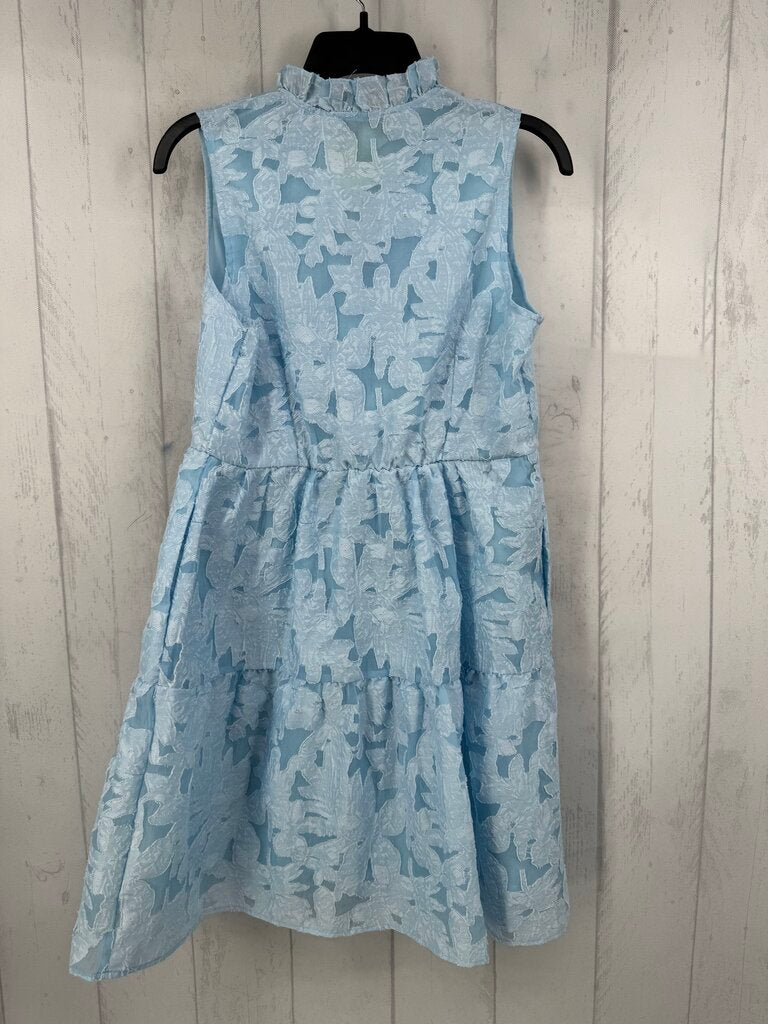 S slvls lace tiered ruffle dress
