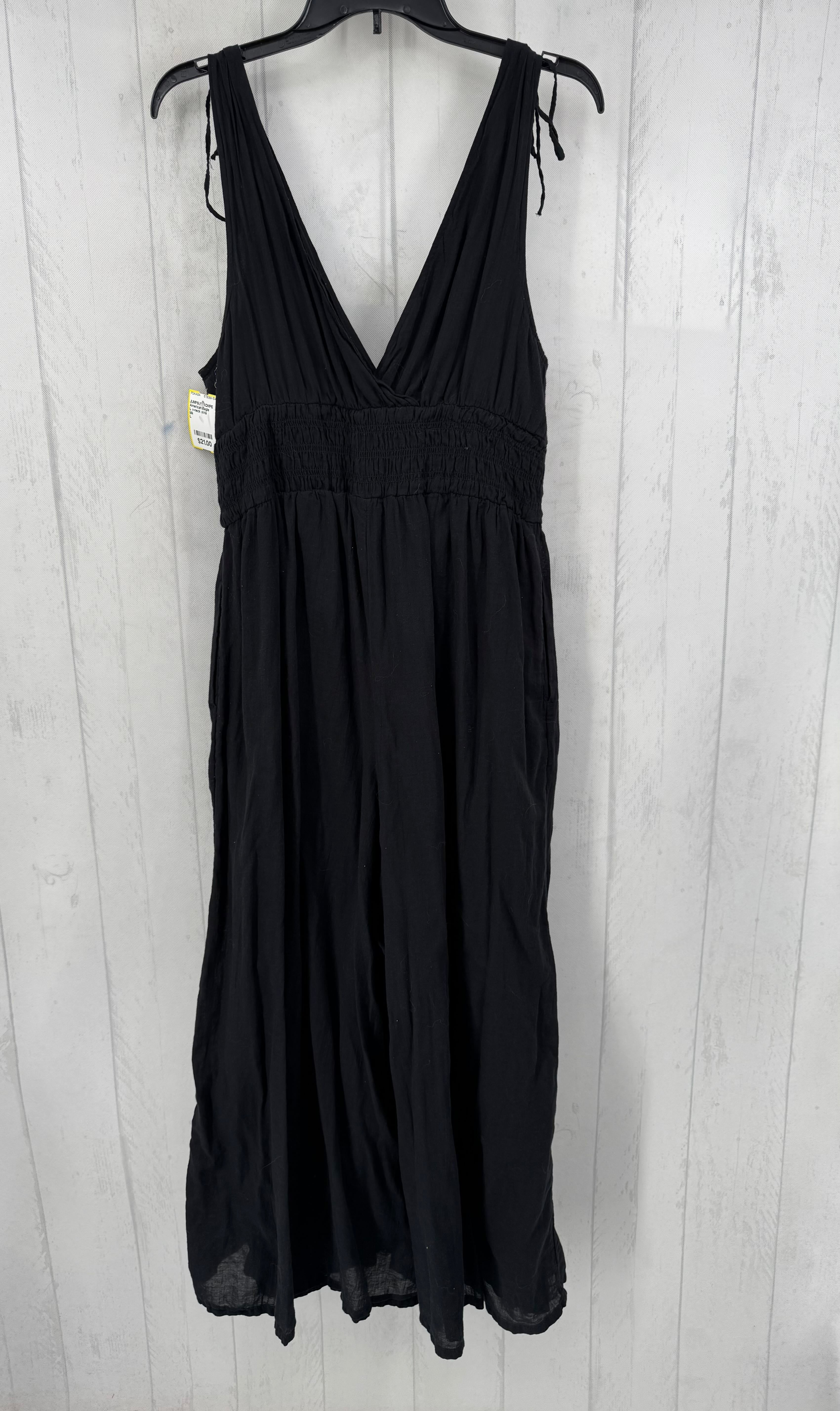 L v-neck slvls jumpsuit