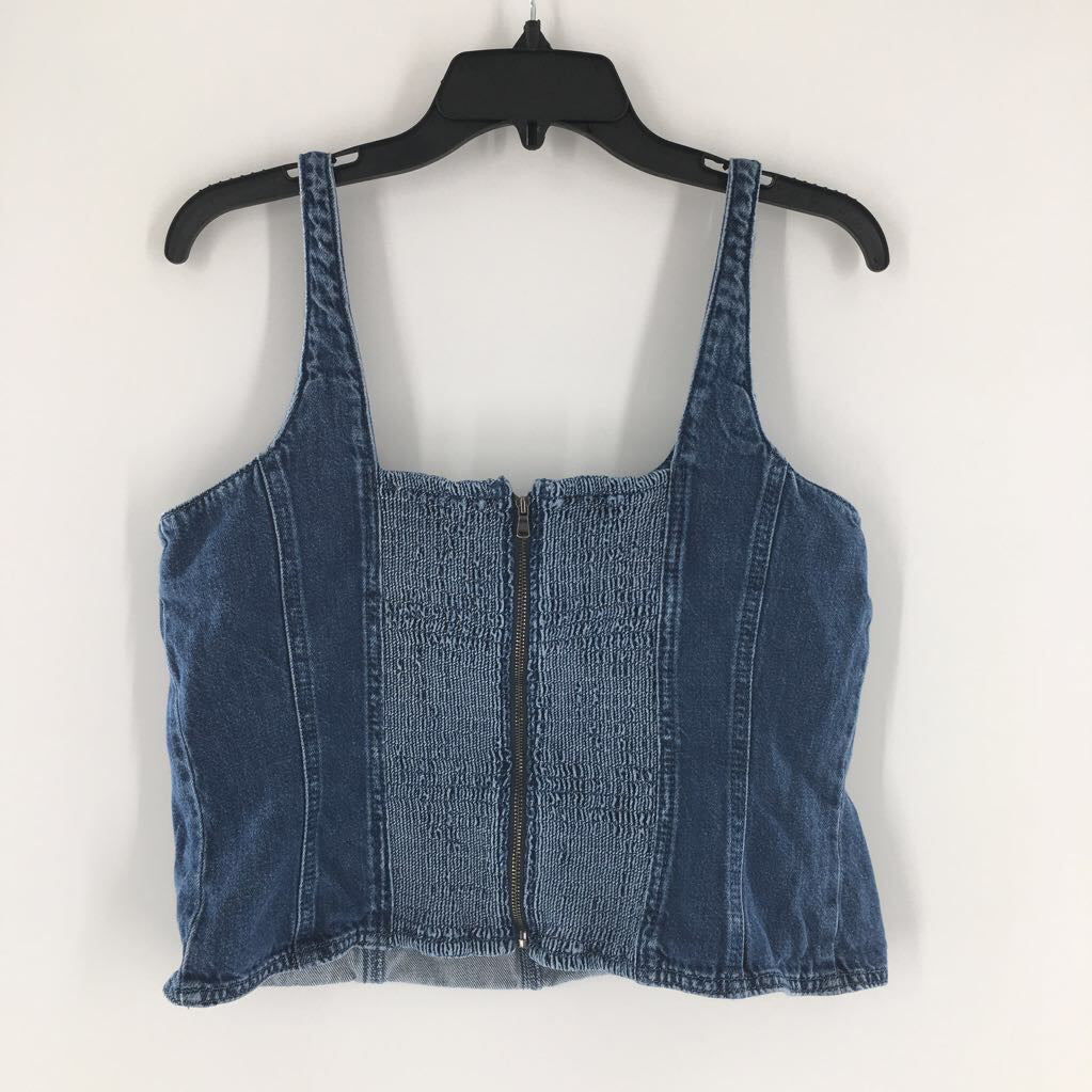 14 denim vest