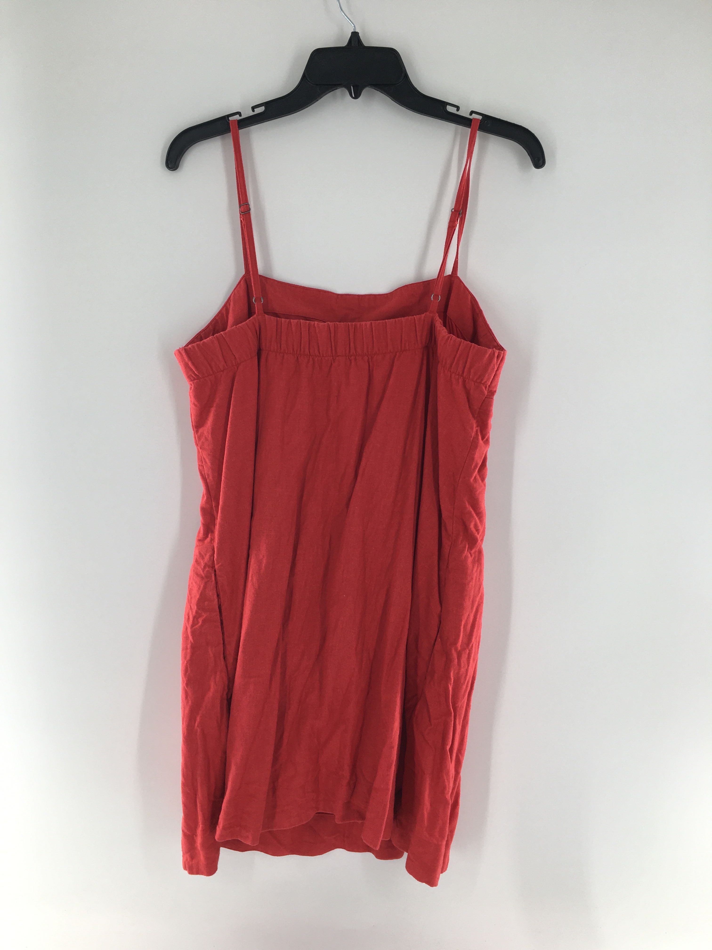 Lt linen slvls dress