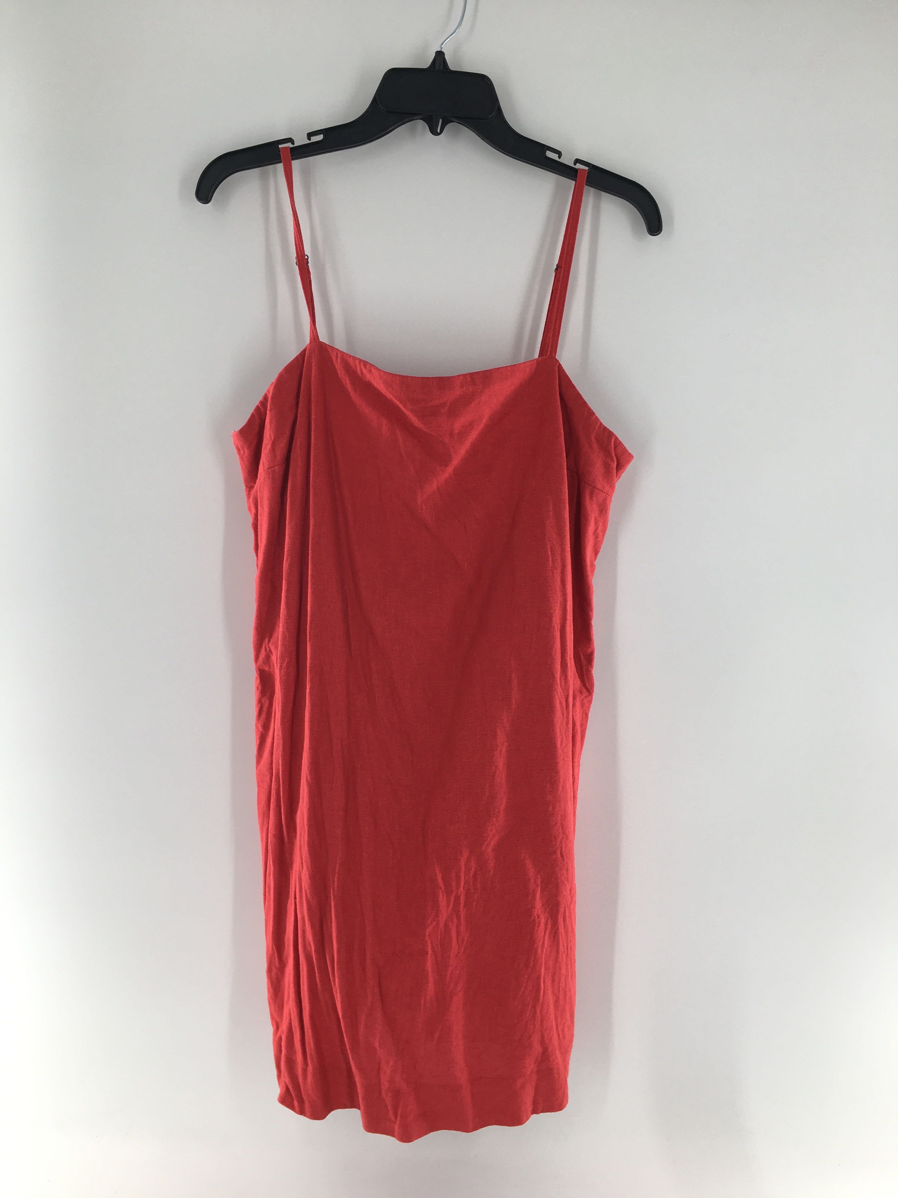 Lt linen slvls dress