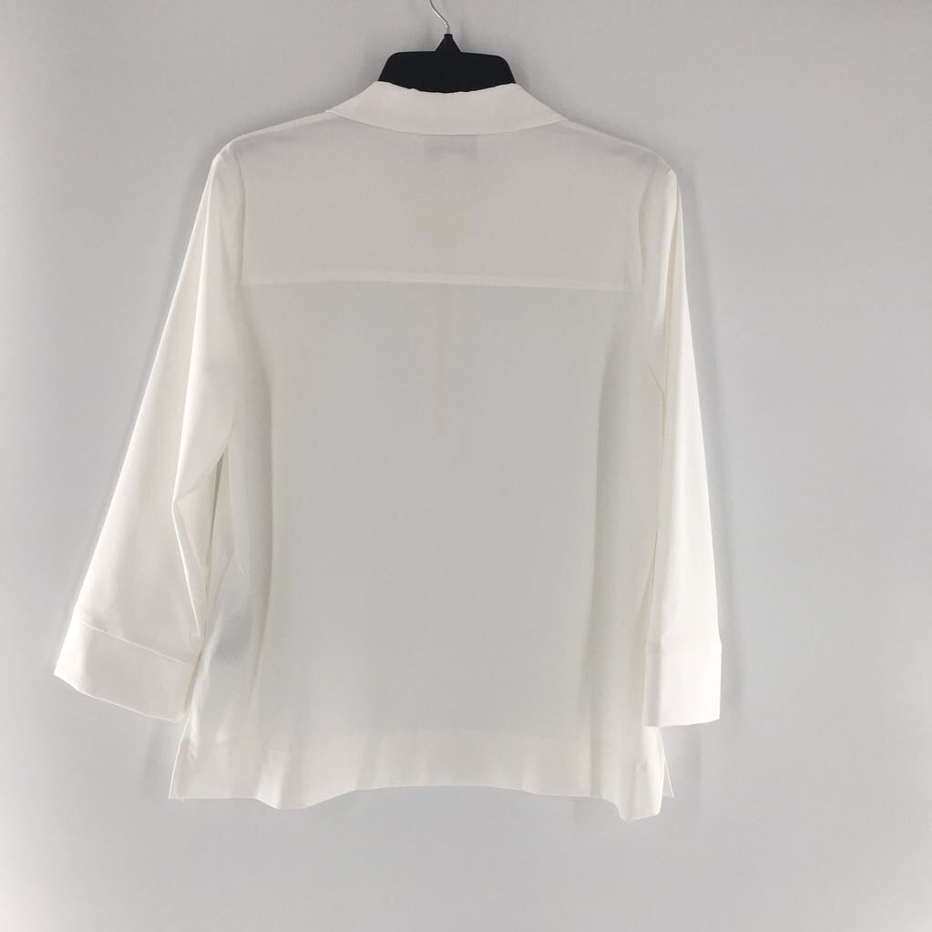 8 1/2 zip l/s top