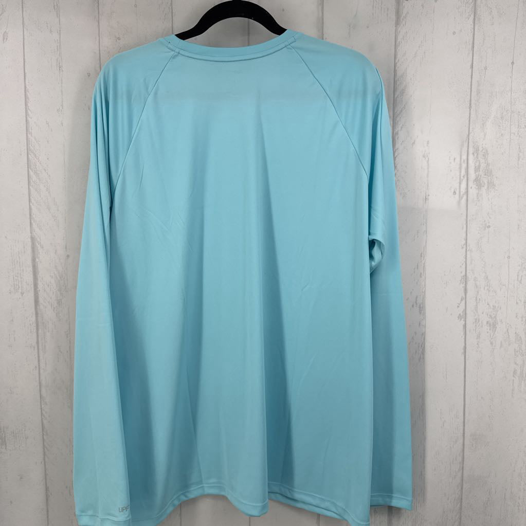 XXL round neck l/s top
