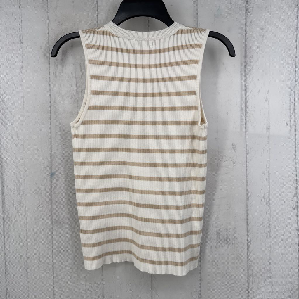 M stripe sweater tank