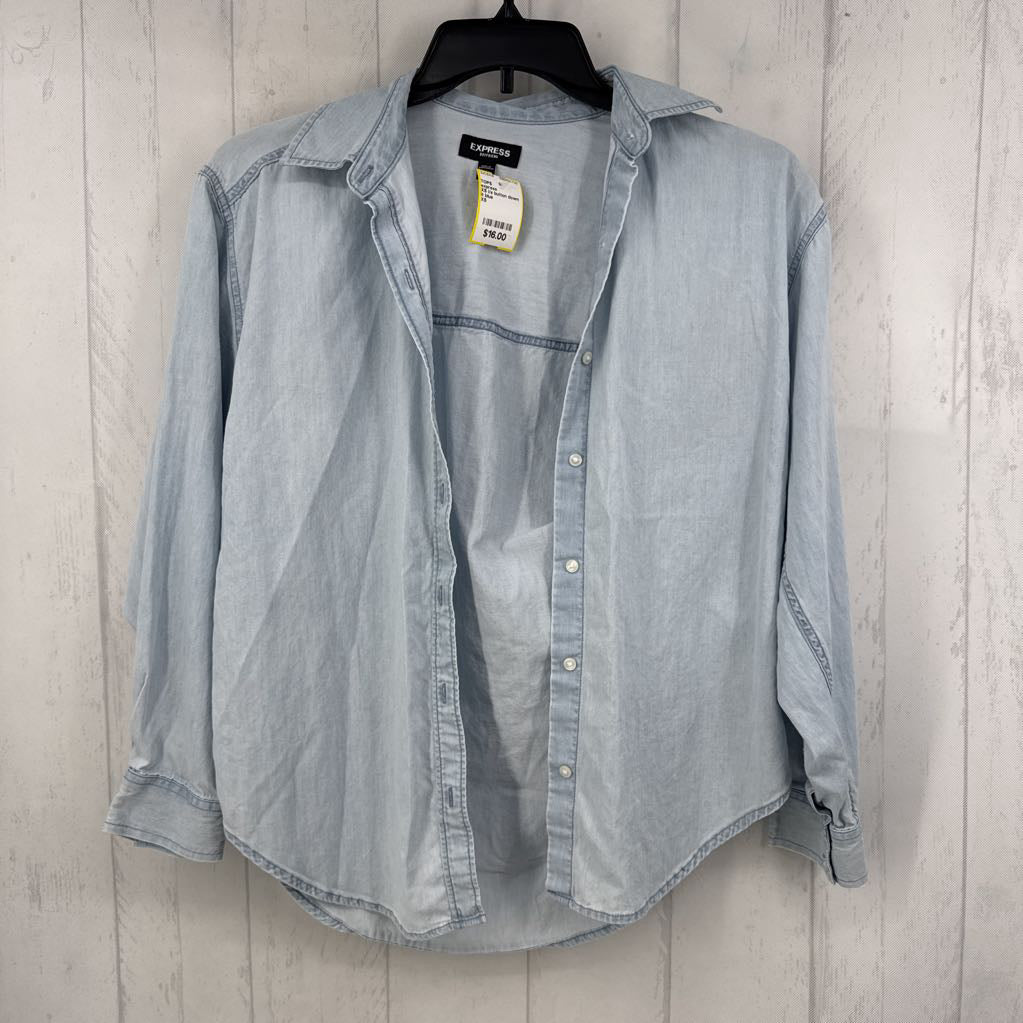 XS l/s button down shirt