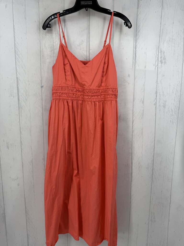 L smocked waist sundress