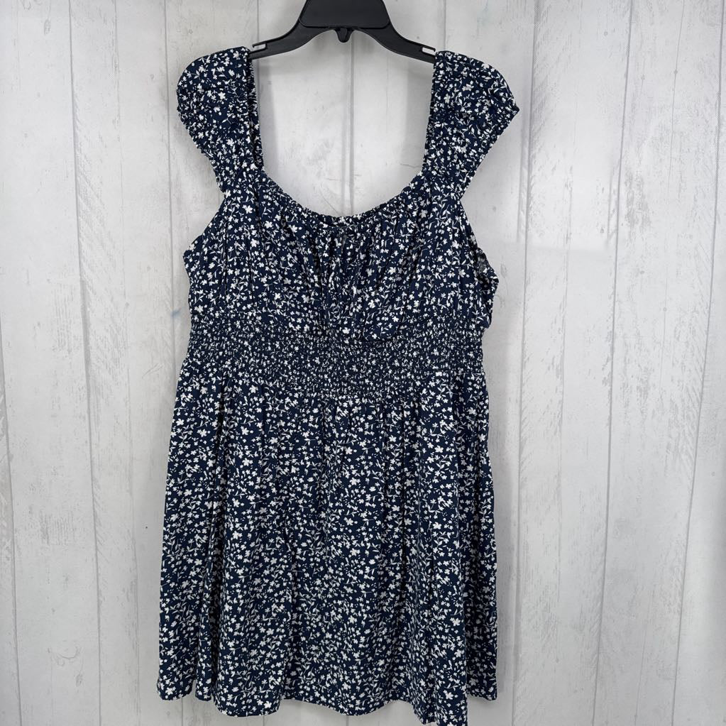 XL flo print sundress