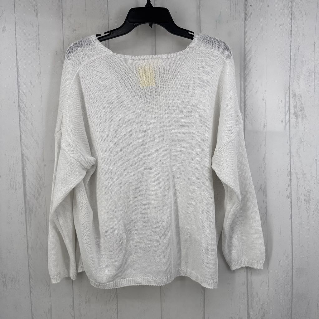 M l/s button cardigan