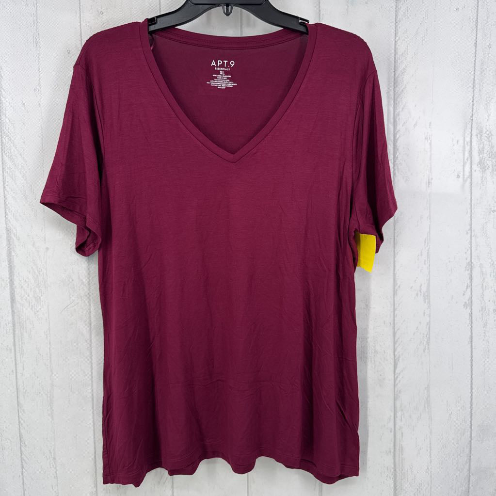 XL v-neck s/s tee