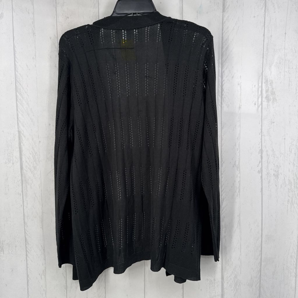 XL crochet open front cardi