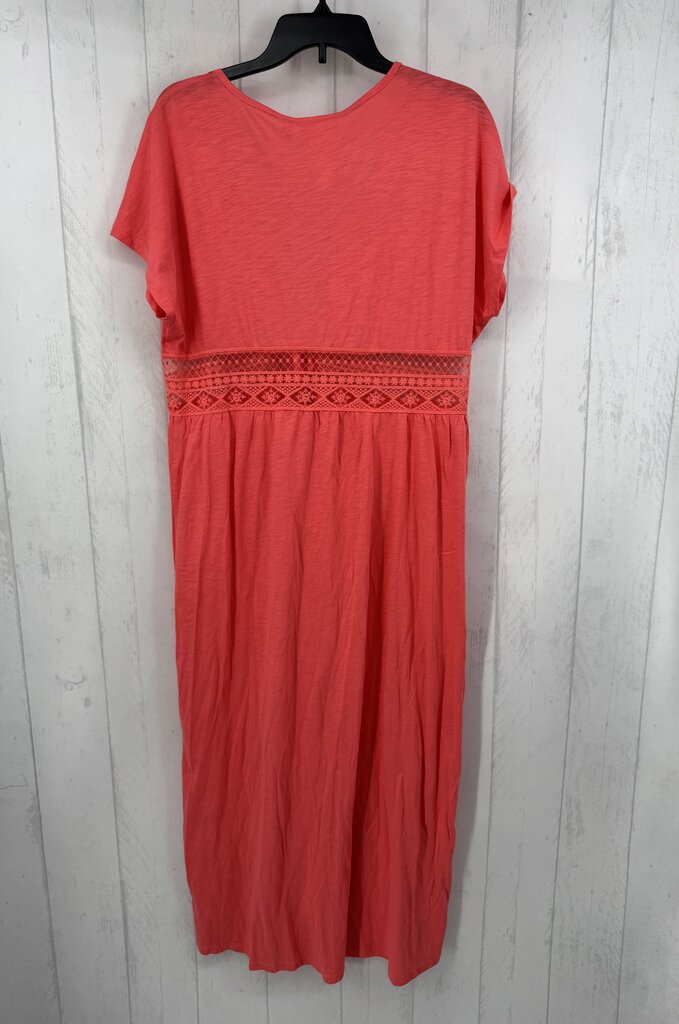 XXXS/XXS lace trim open front s/s cover up