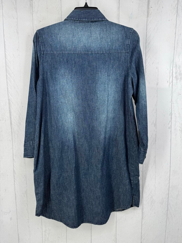 S denim l/s tunic