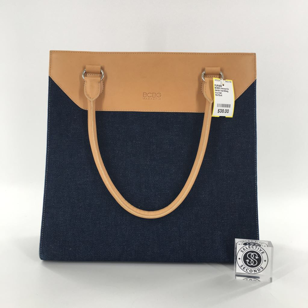 denim handbag