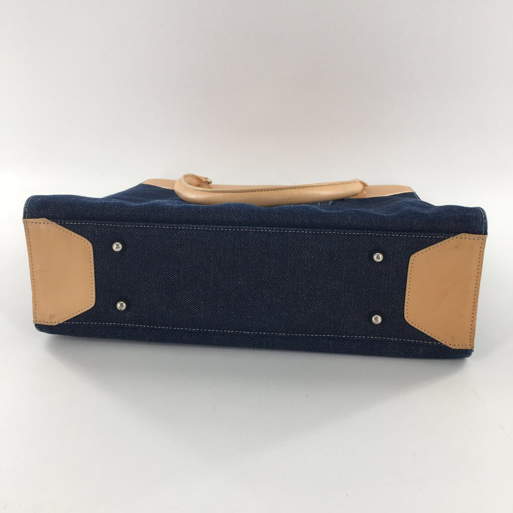 denim handbag