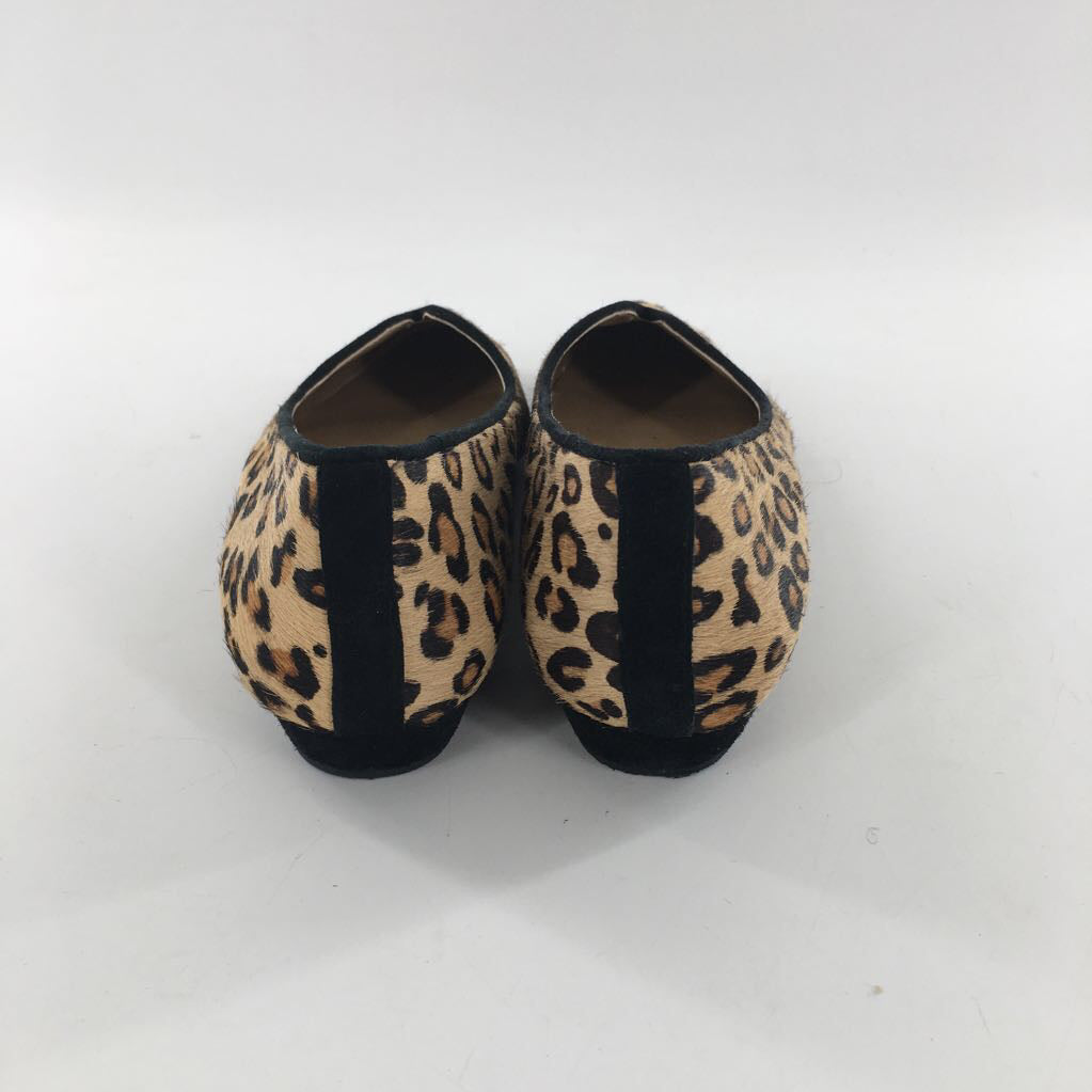 8.5 animal hair slip-on flats