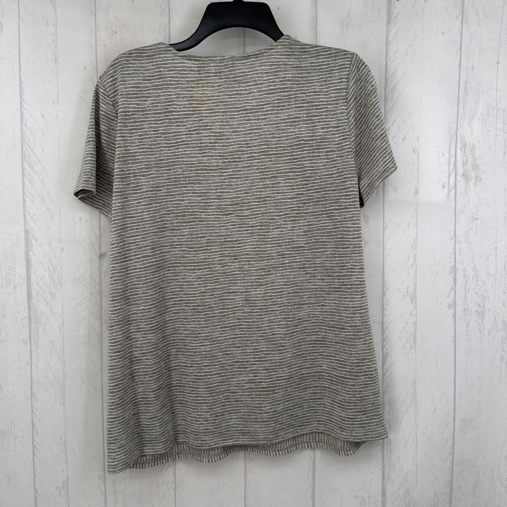 L striped s/s tee