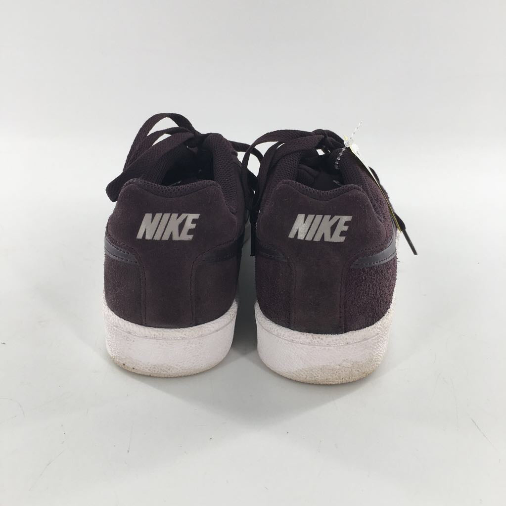 8.5 suede lace-up sneaker