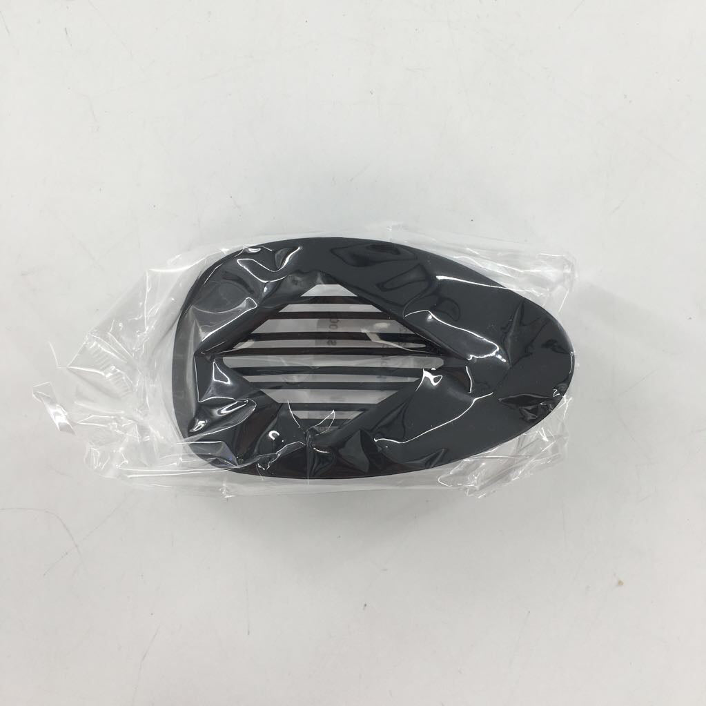 flat claw clip-black