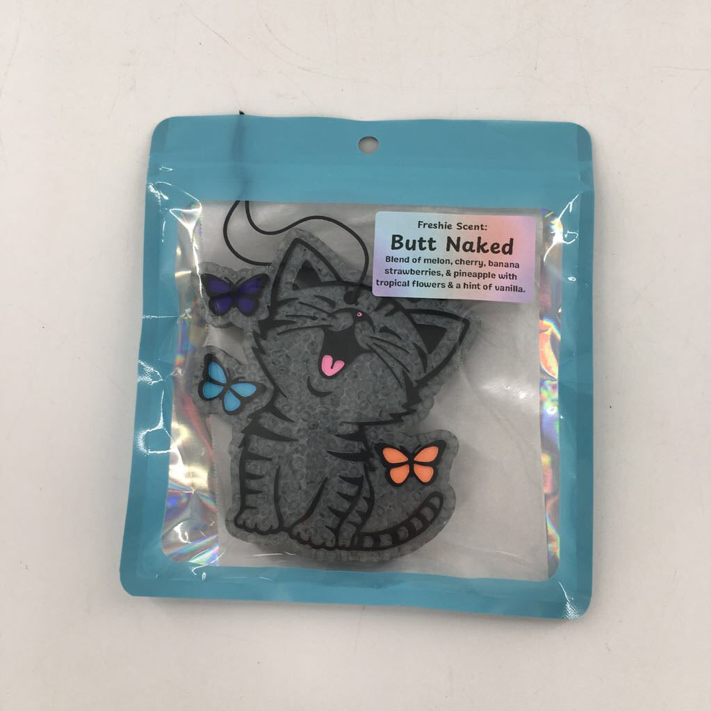 car freshie-butt naked/cat