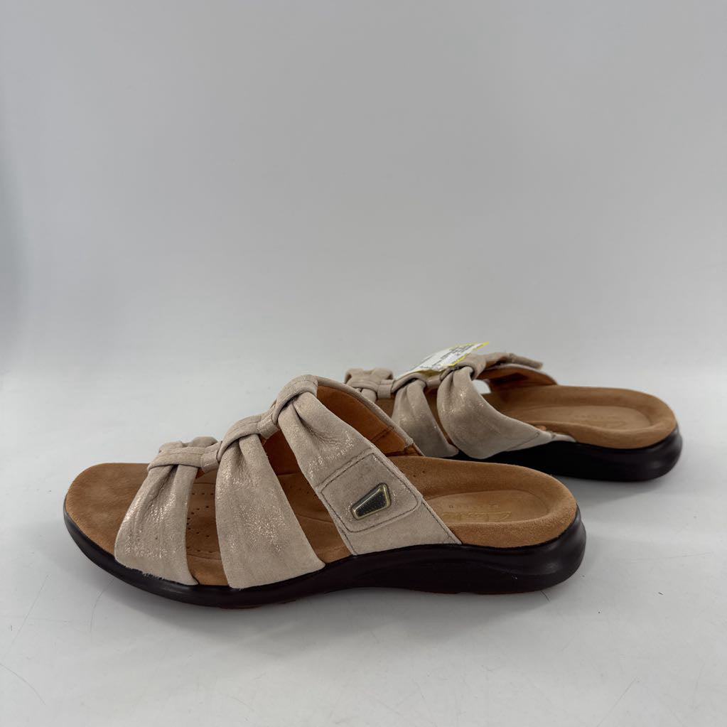 7.5 shimmery strap sandal