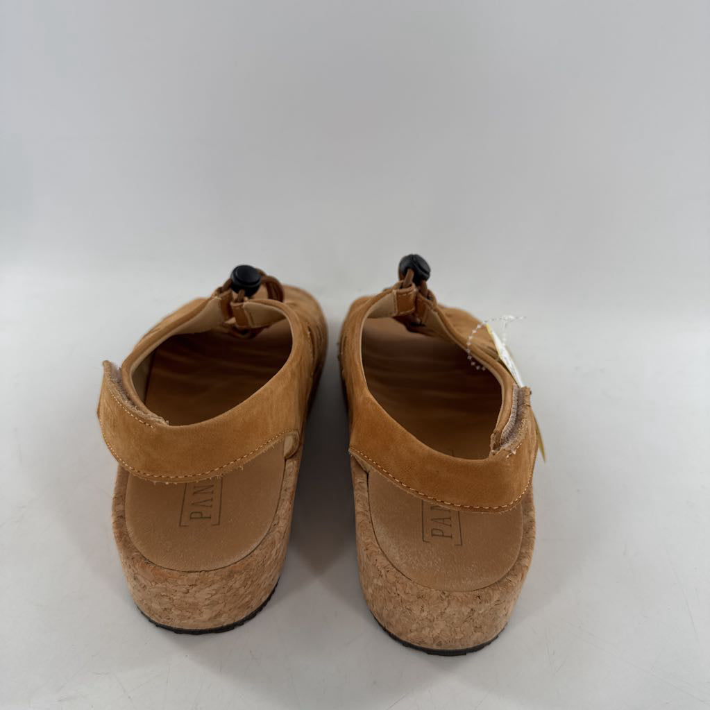 9 cork wedge heel sandal