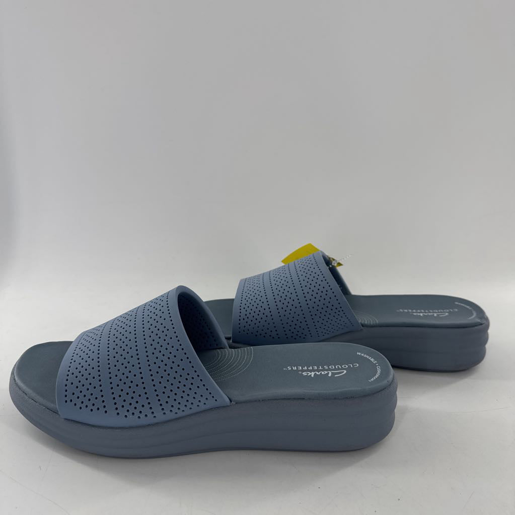 9 perforated slide sandal