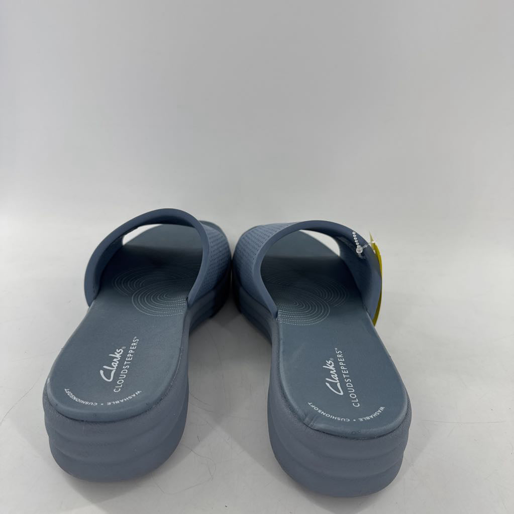 9 perforated slide sandal