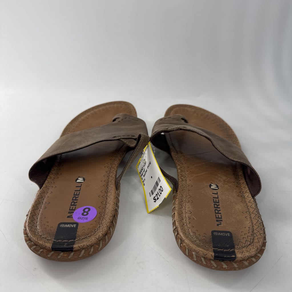 8 leather thong sandal