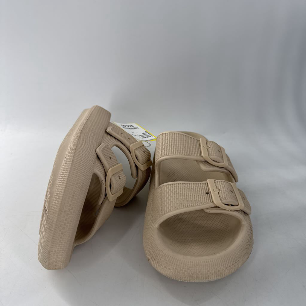 9 cushioned slide sandals