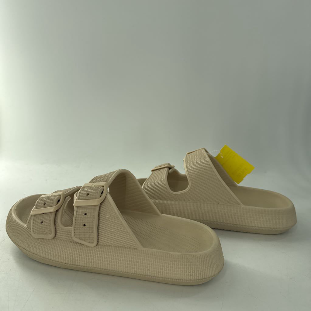 9 cushioned slide sandals