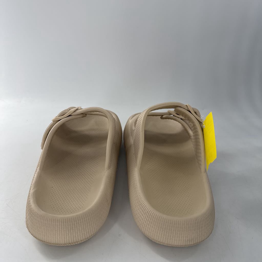 9 cushioned slide sandals