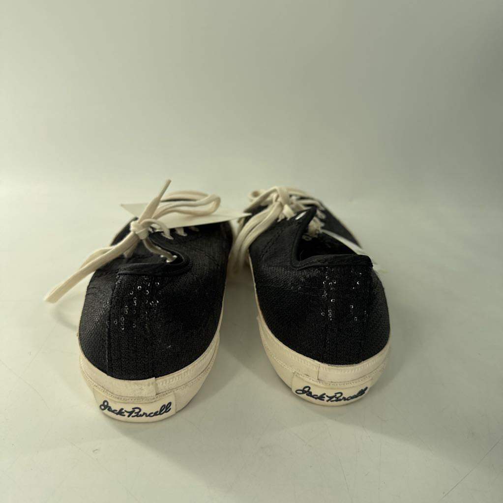 7.5 sequin lace-up sneaker