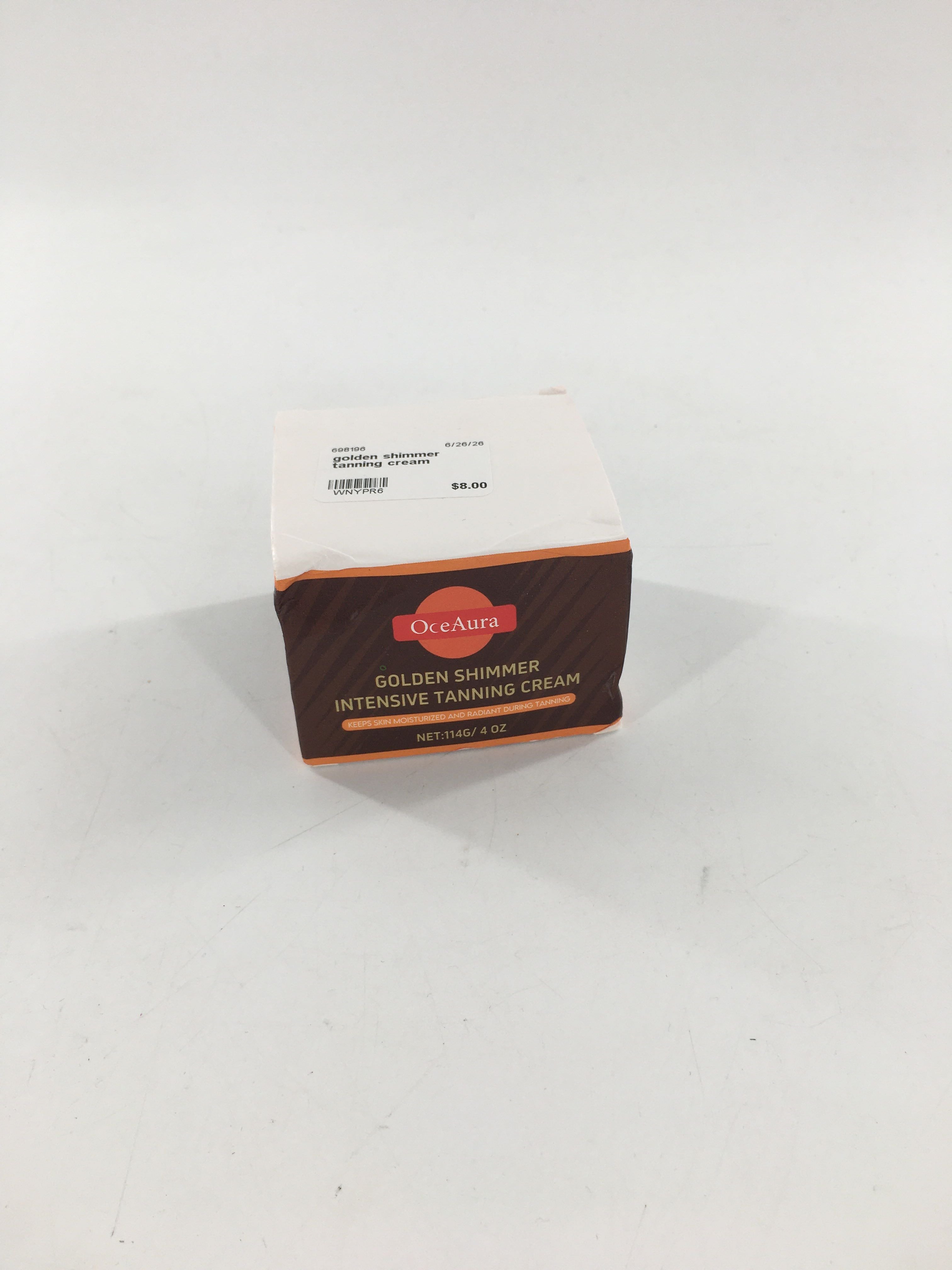 golden shimmer tanning cream