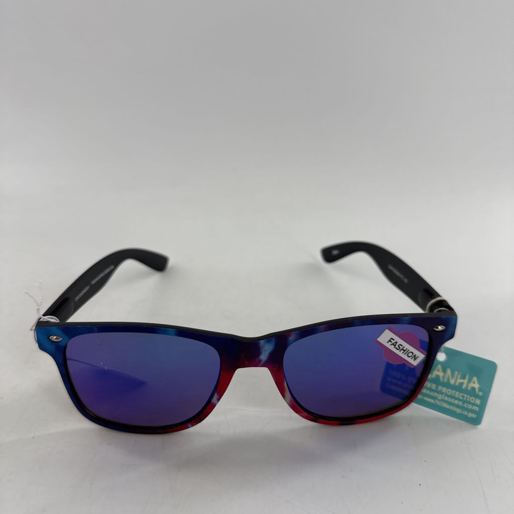tie-dye frame sunglasses 1