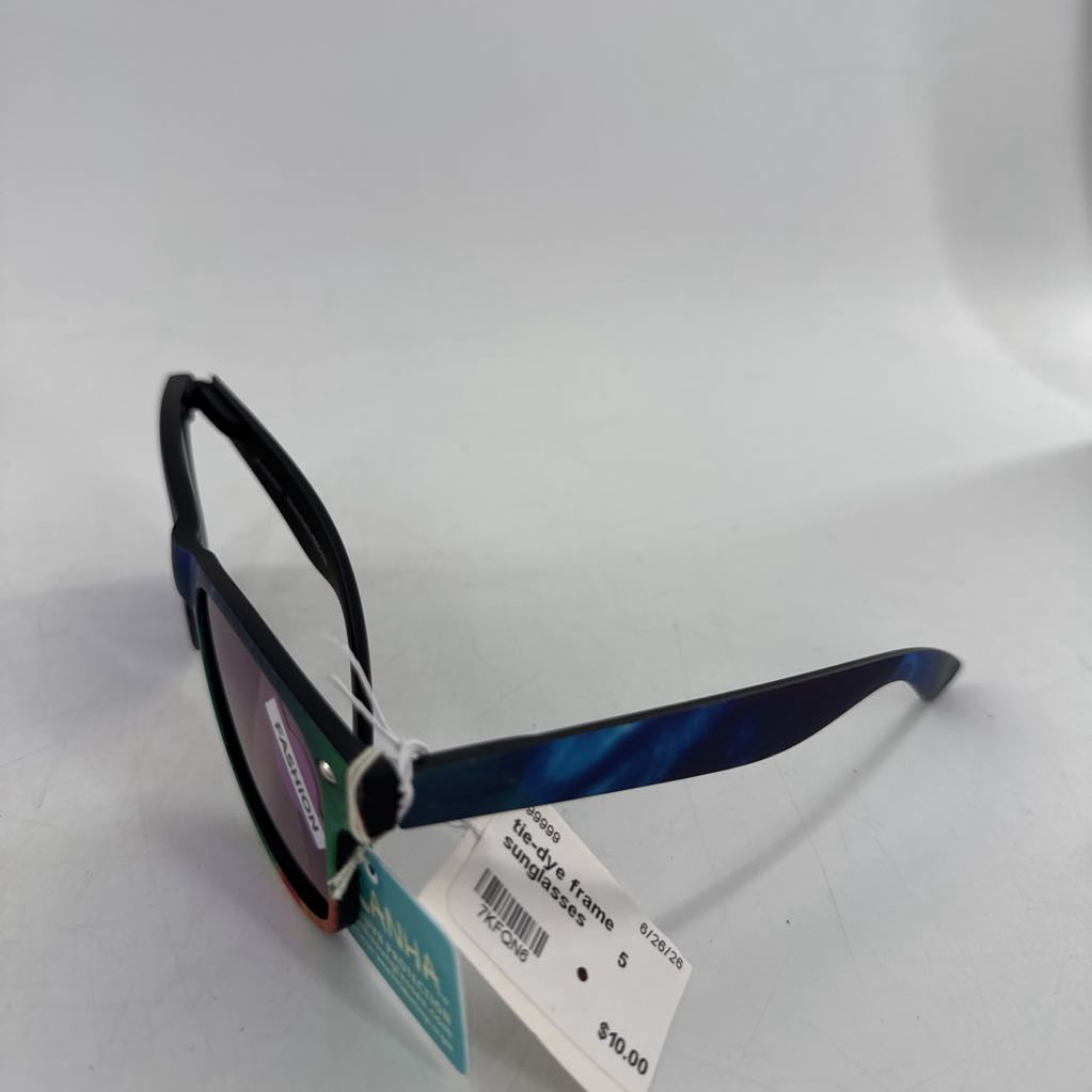 tie-dye frame sunglasses 5