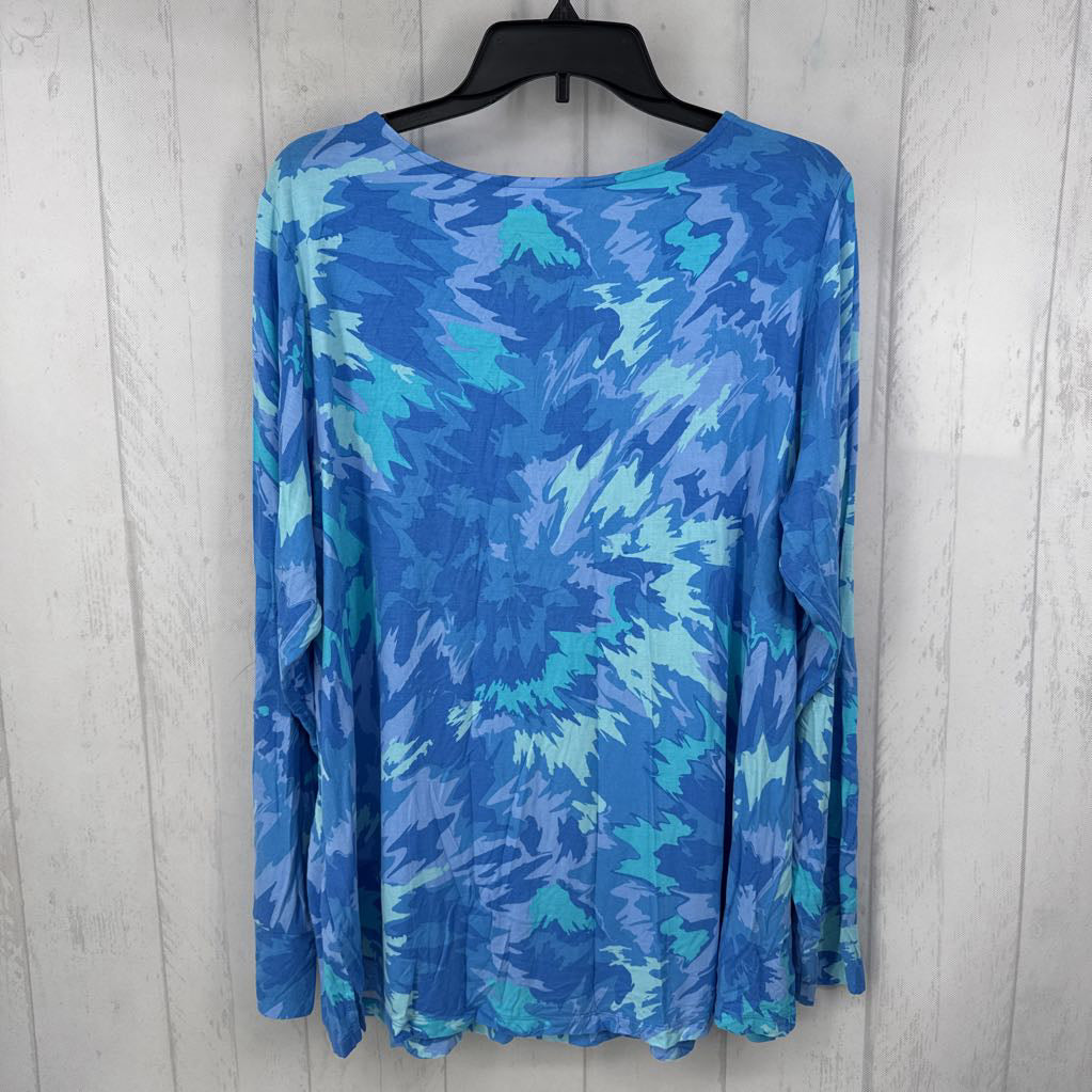 XL printed l/s tee