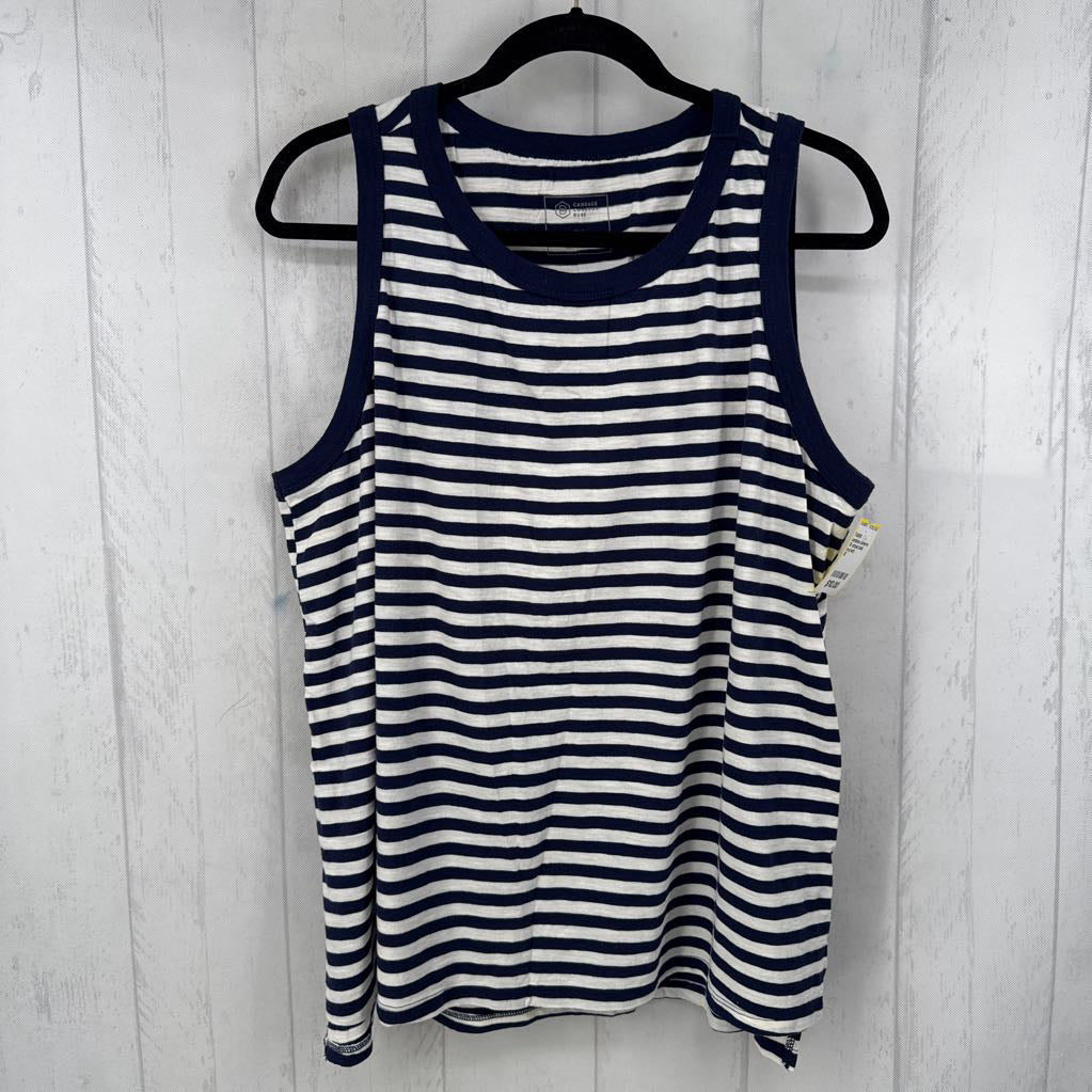 1X striped tank