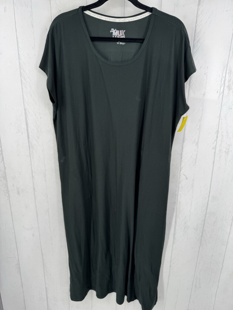 1X s/s t-shirt dress