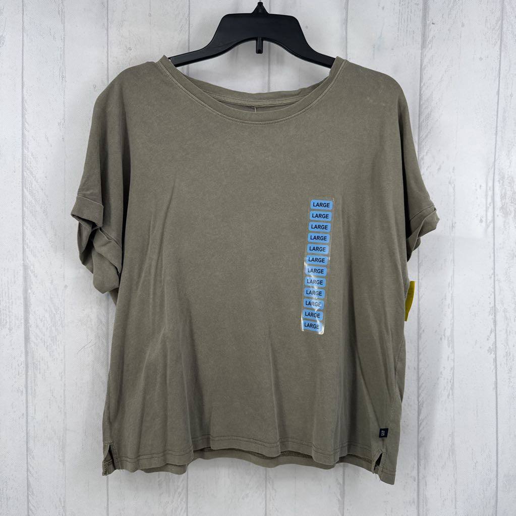 L crewneck s/s tee