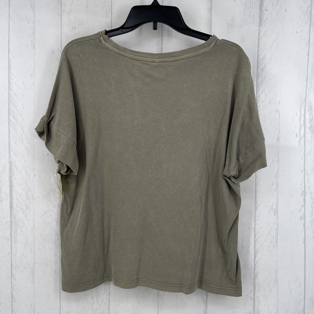 L crewneck s/s tee