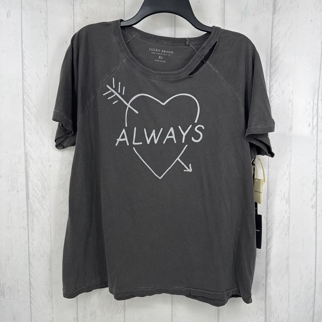 XL graphic s/s tee-always