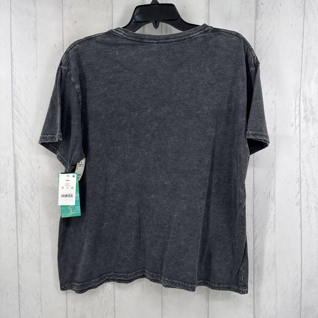 XXL graphic s/s tee-stay golden