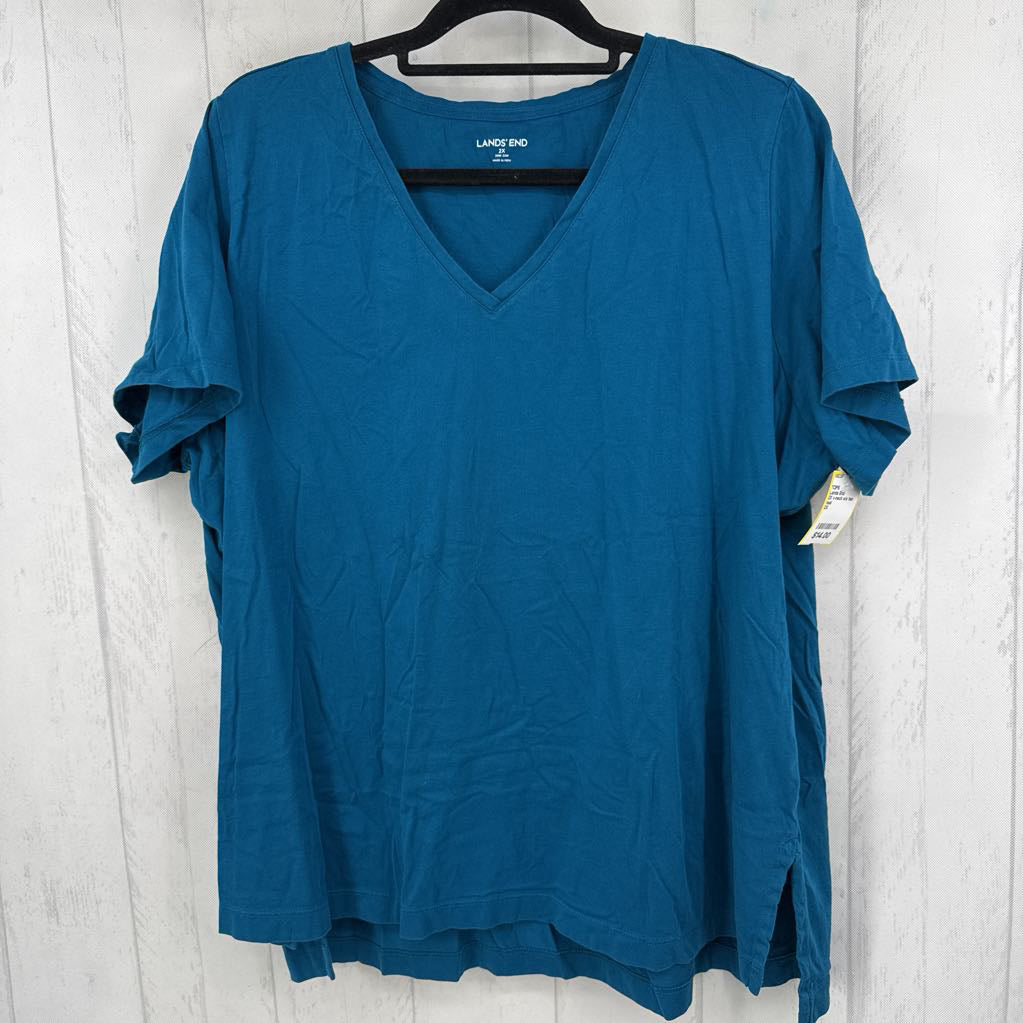 2X v-neck s/s tee