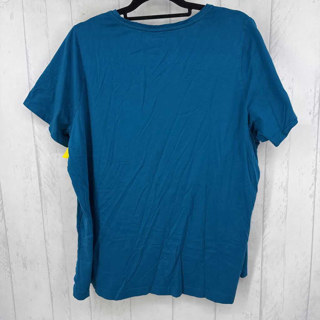 2X v-neck s/s tee
