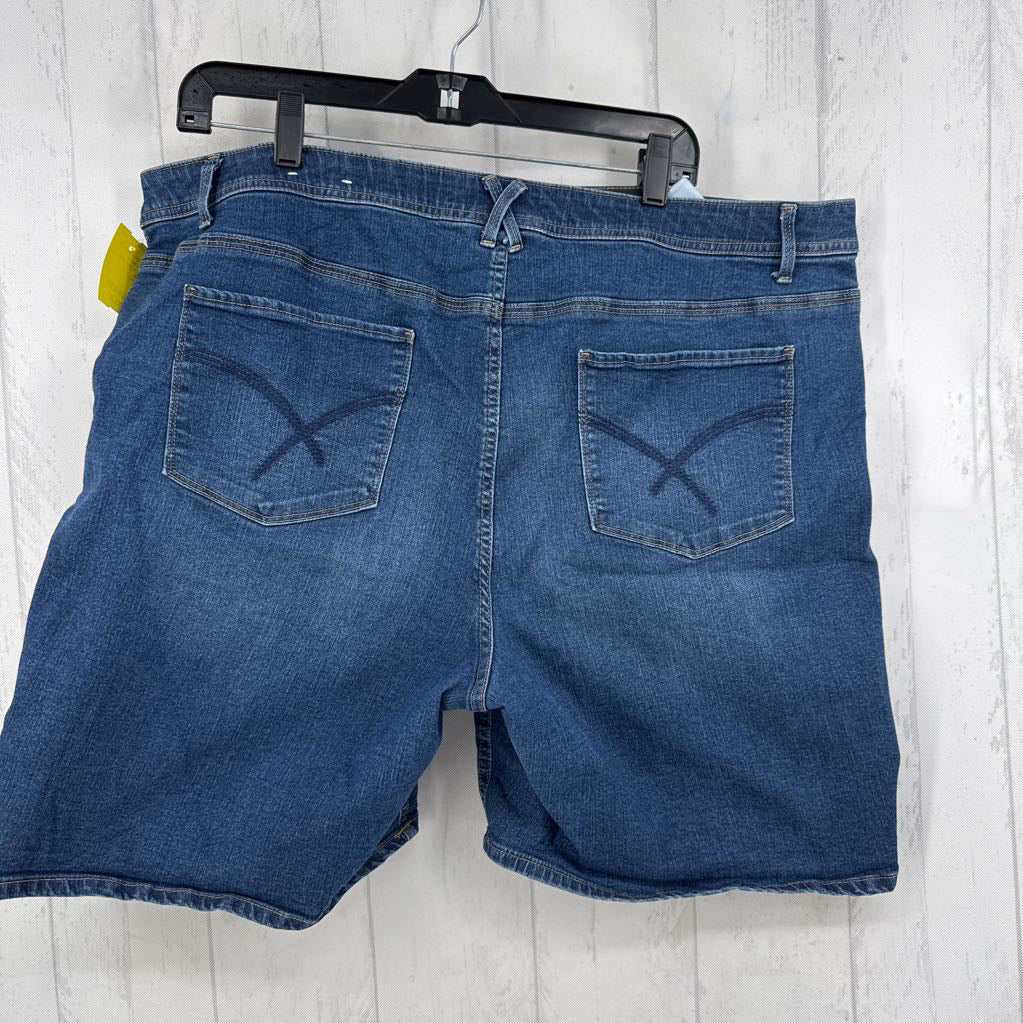 22w jean shorts