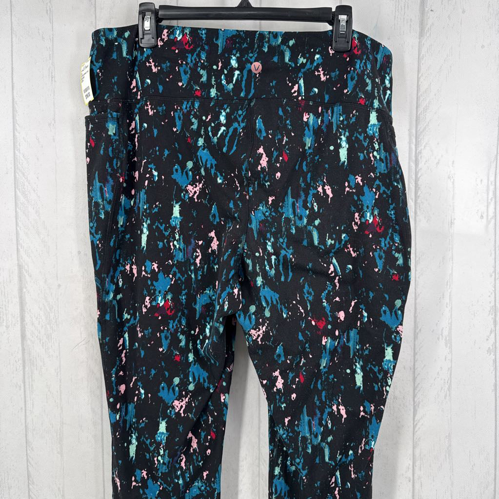 22/24 printed crop leggings