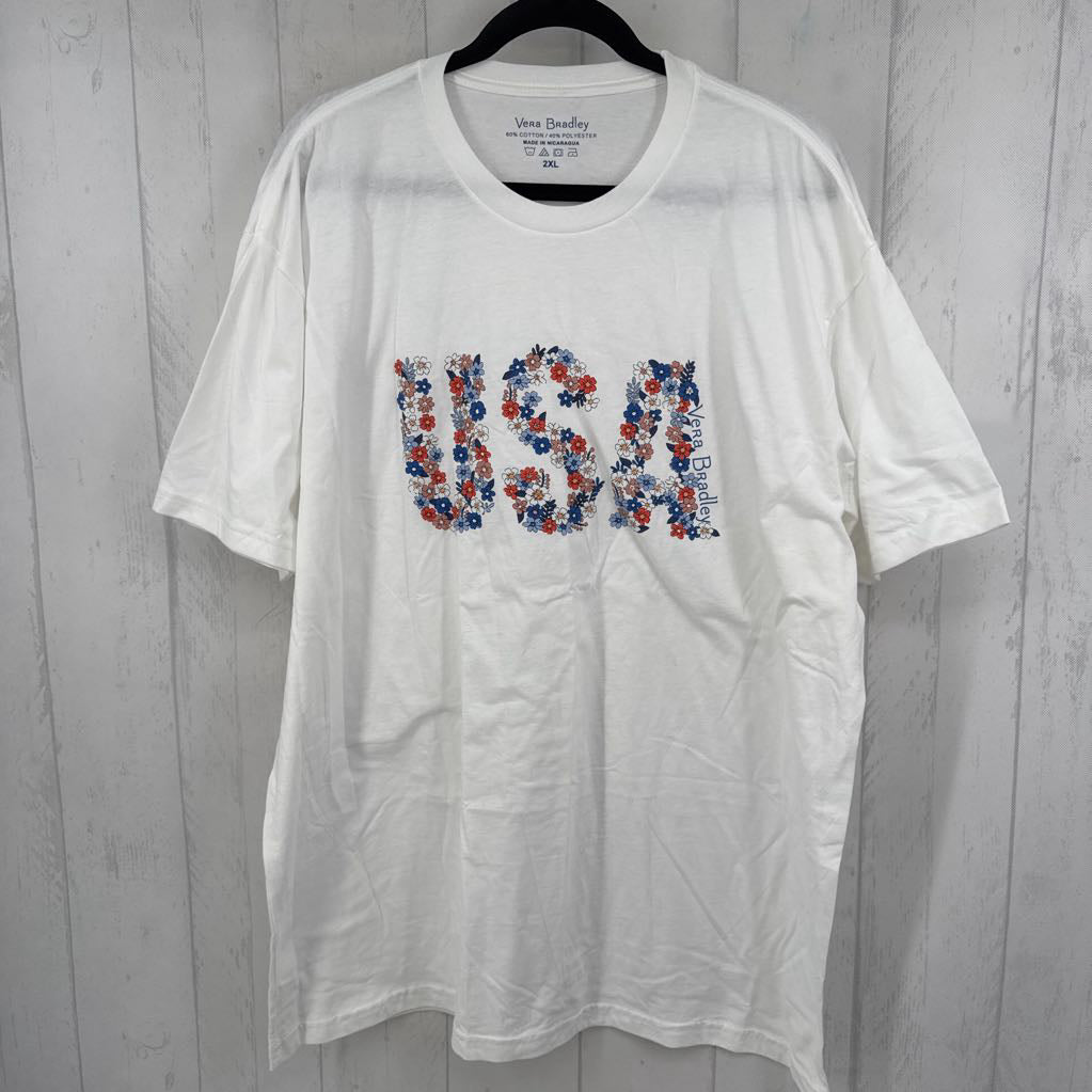 2XL graphic s/s tee-usa
