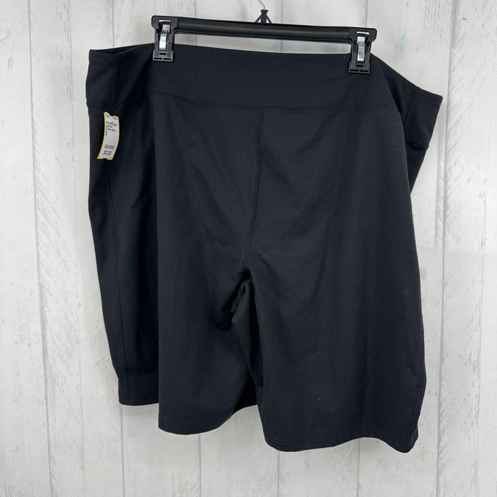 2X biker shorts